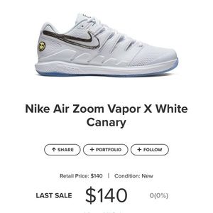 Rare Nike Tennis Shoes (Air Zoom Vapor X)